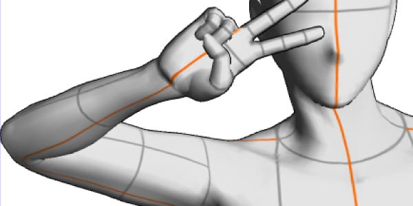 3Dデッサン人形